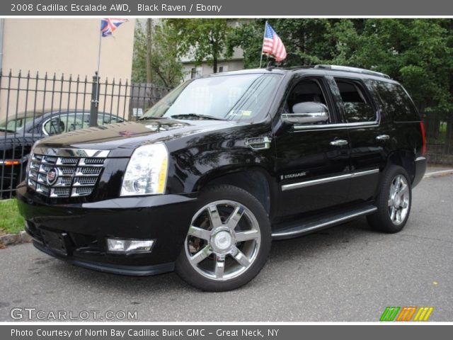 2008 Cadillac Escalade AWD in Black Raven