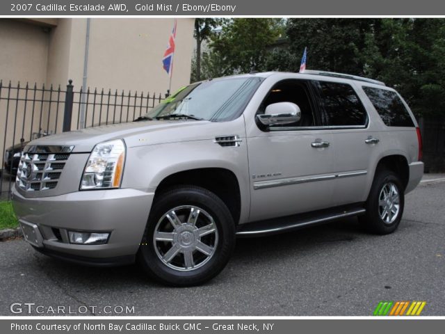 2007 Cadillac Escalade AWD in Gold Mist