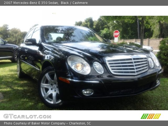 2007 Mercedes-Benz E 350 Sedan in Black