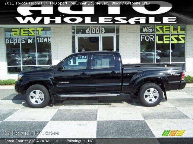 2011 Toyota Tacoma V6 TRD Sport PreRunner Double Cab in Black