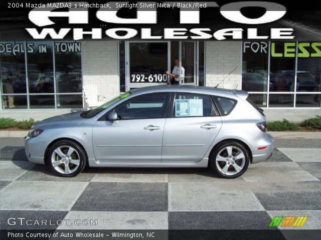 2004 Mazda MAZDA3 s Hatchback in Sunlight Silver Mica