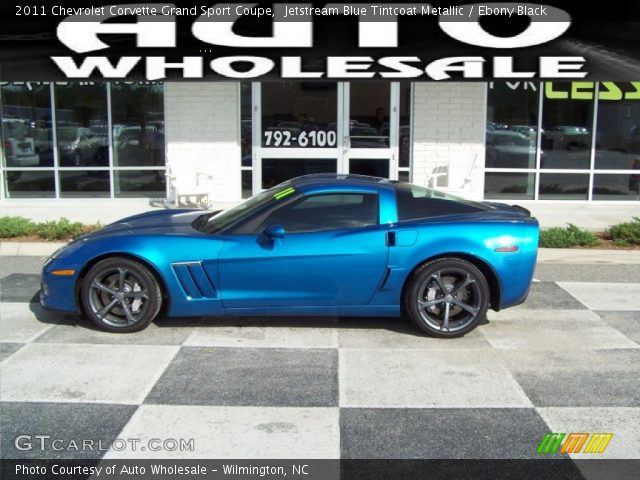 2011 Chevrolet Corvette Grand Sport Coupe in Jetstream Blue Tintcoat Metallic