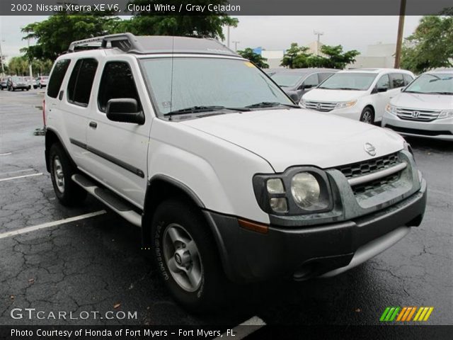 2002 Nissan Xterra XE V6 in Cloud White