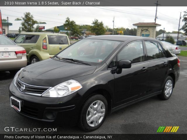2010 Nissan Versa 1.8 S Sedan in Super Black