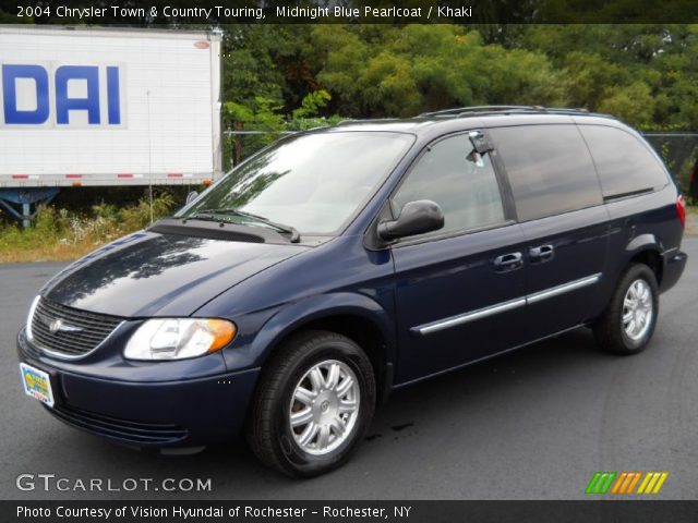 2004 Chrysler Town & Country Touring in Midnight Blue Pearlcoat