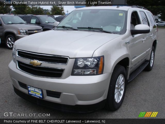 2009 Chevrolet Tahoe Hybrid 4x4 in Silver Birch Metallic