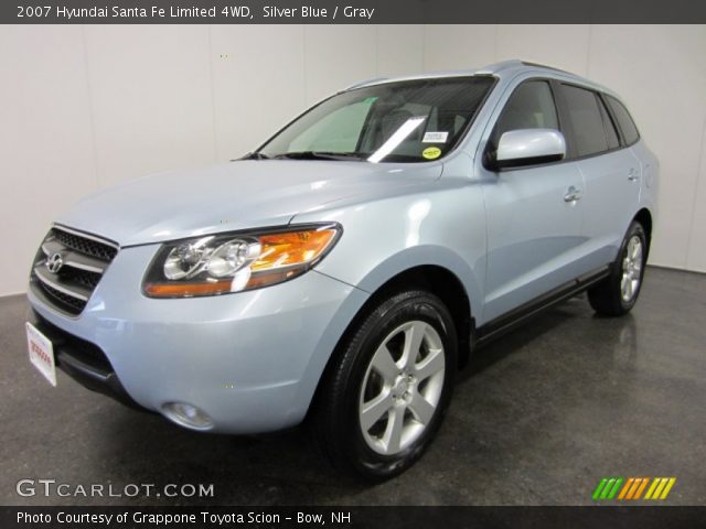 2007 Hyundai Santa Fe Limited 4WD in Silver Blue
