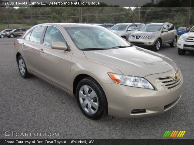 2009 Toyota Camry LE in Desert Sand Metallic