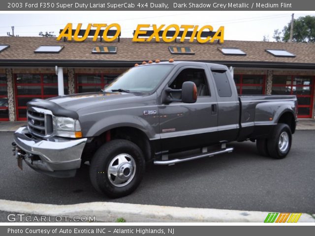 2003 Ford F350 Super Duty Lariat SuperCab 4x4 Dually in Dark Shadow Grey Metallic