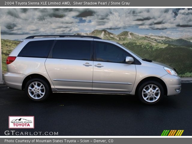 2004 Toyota Sienna XLE Limited AWD in Silver Shadow Pearl