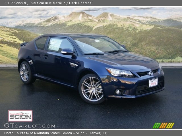 2012 Scion tC  in Nautical Blue Metallic