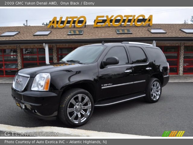 2009 GMC Yukon Denali AWD in Onyx Black