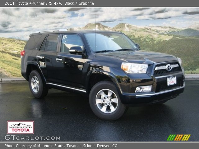 2011 Toyota 4Runner SR5 4x4 in Black