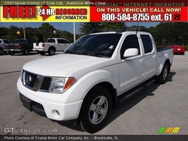 2007 Nissan frontier le crew cab specs