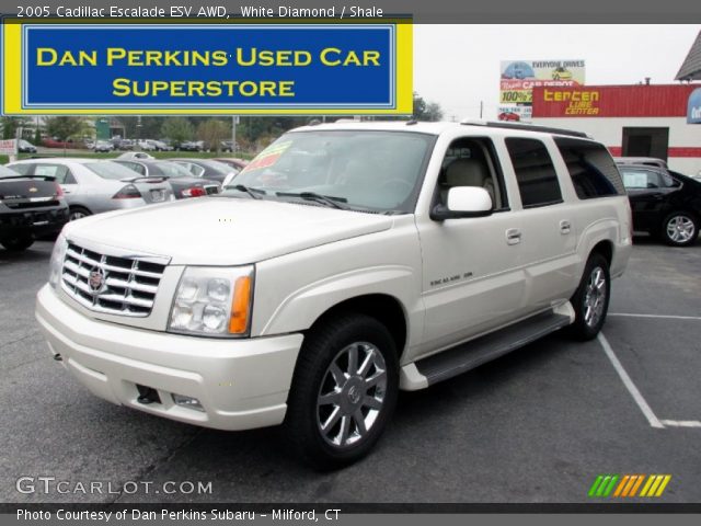 2005 Cadillac Escalade ESV AWD in White Diamond