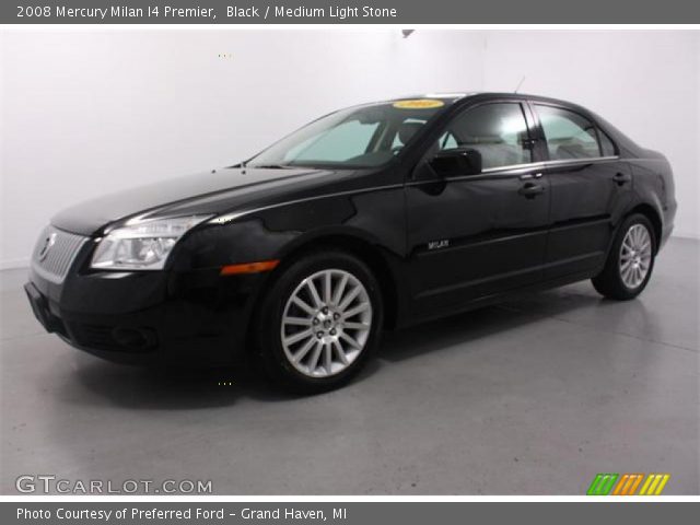 2008 Mercury Milan I4 Premier in Black