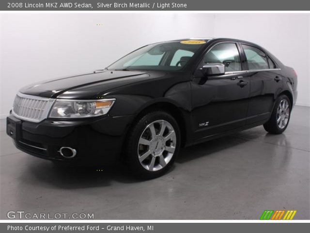 2008 Lincoln MKZ AWD Sedan in Silver Birch Metallic