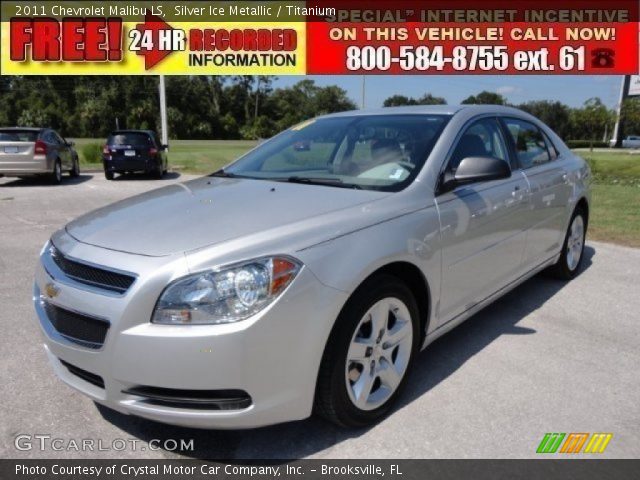 2011 Chevrolet Malibu LS in Silver Ice Metallic