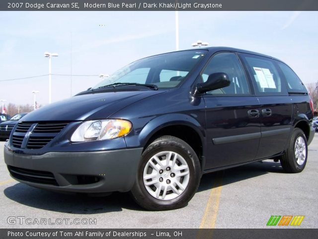 2007 Dodge Caravan SE in Modern Blue Pearl