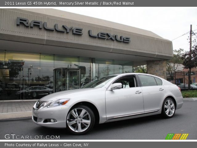 2011 Lexus GS 450h Hybrid in Mercury Silver Metallic