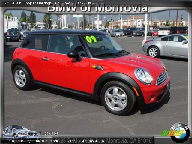 2009 Mini Cooper Hardtop in Chili Red