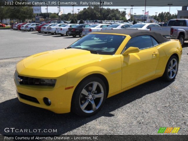 2012 Chevrolet Camaro LT/RS Convertible in Rally Yellow