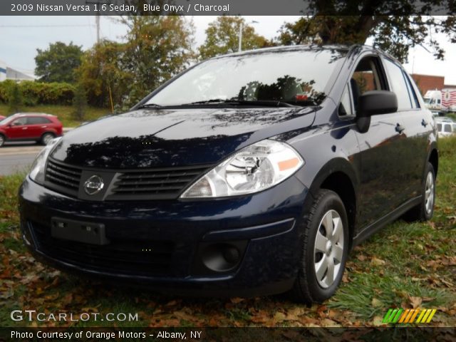 2009 Nissan Versa 1.6 Sedan in Blue Onyx
