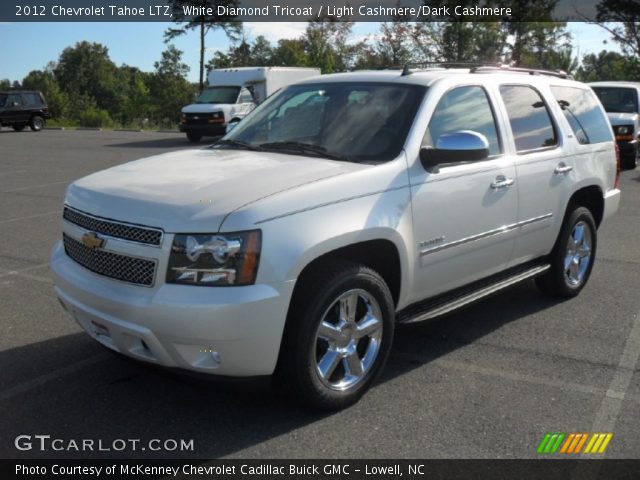 2012 Chevrolet Tahoe LTZ in White Diamond Tricoat