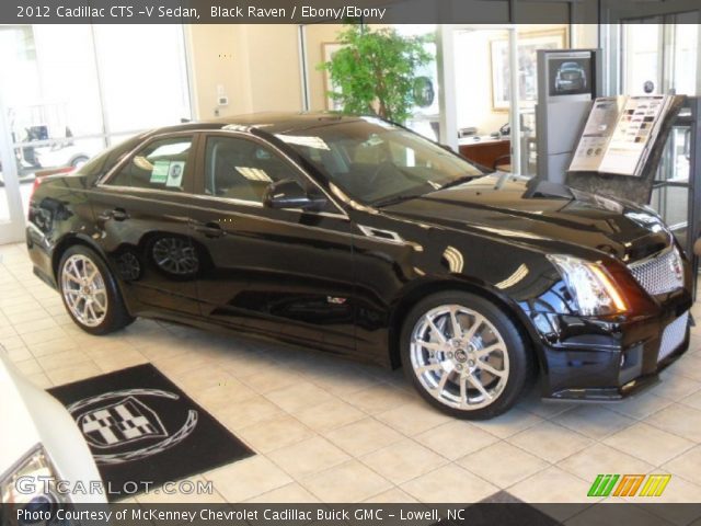 2012 Cadillac CTS -V Sedan in Black Raven