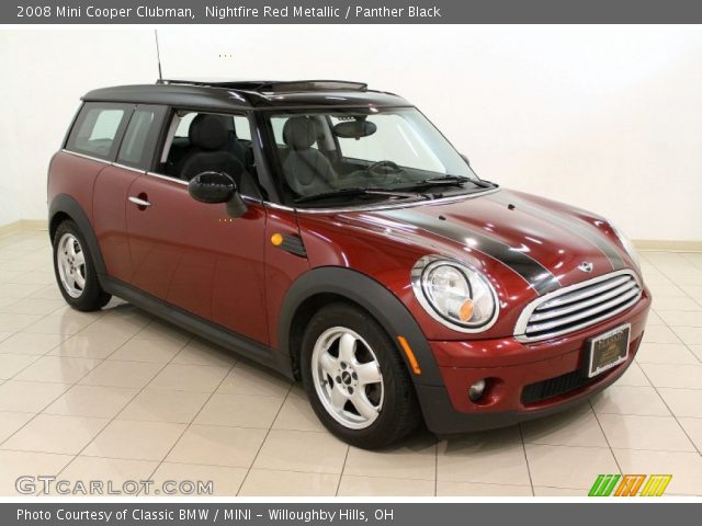 2008 Mini Cooper Clubman in Nightfire Red Metallic