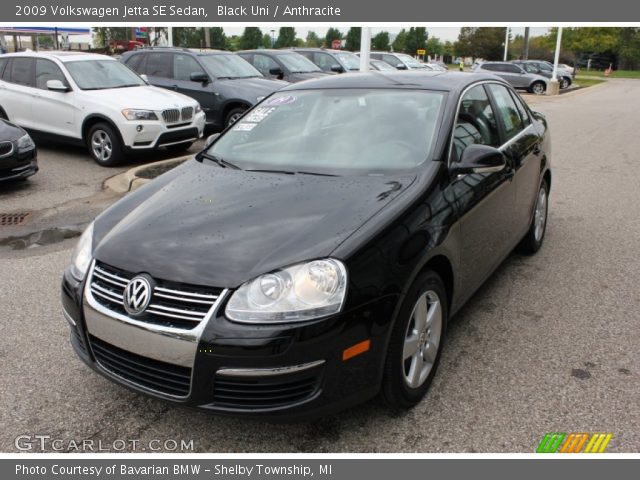 2009 Volkswagen Jetta SE Sedan in Black Uni