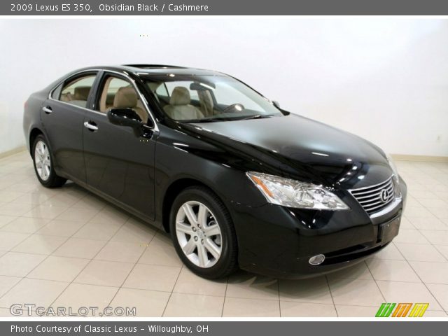 2009 Lexus ES 350 in Obsidian Black