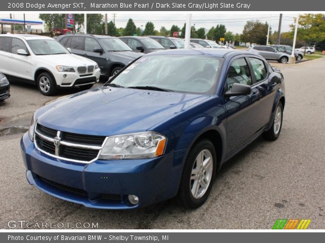 2008 Dodge Avenger SXT in Marathon Blue Pearl