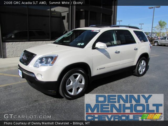 2008 GMC Acadia SLT AWD in Summit White