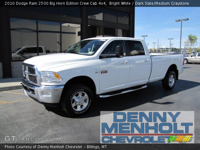 2010 Dodge Ram 2500 Big Horn Edition Crew Cab 4x4 in Bright White