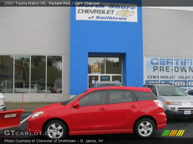 2007 Toyota Matrix XR in Radiant Red