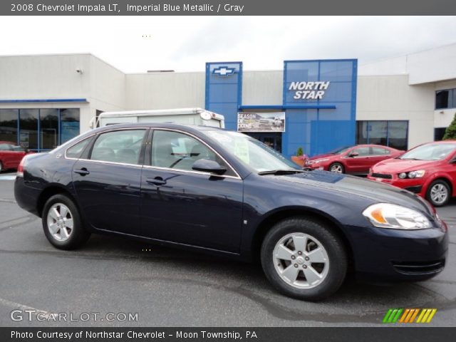 2008 Chevrolet Impala LT in Imperial Blue Metallic