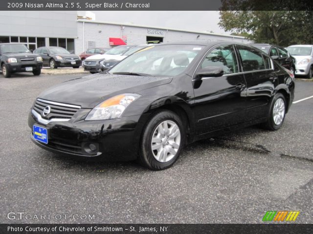 2009 Nissan Altima 2.5 S in Super Black
