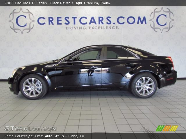 2008 Cadillac CTS Sedan in Black Raven