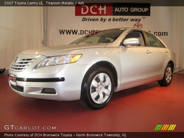 2007 Toyota Camry LE in Titanium Metallic