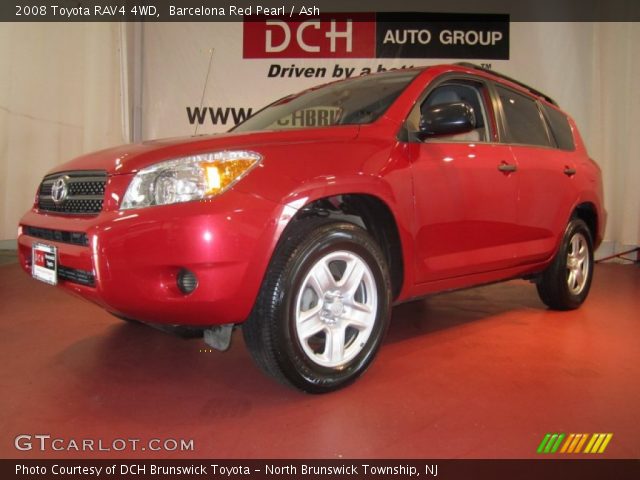 2008 Toyota RAV4 4WD in Barcelona Red Pearl