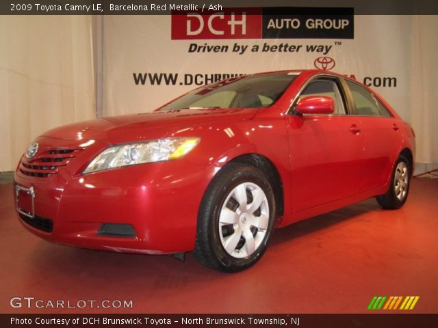 2009 Toyota Camry LE in Barcelona Red Metallic