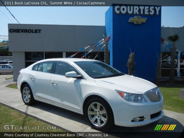 2011 Buick LaCrosse CXL in Summit White