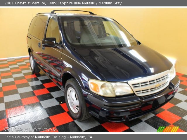 2001 Chevrolet Venture  in Dark Sapphire Blue Metallic