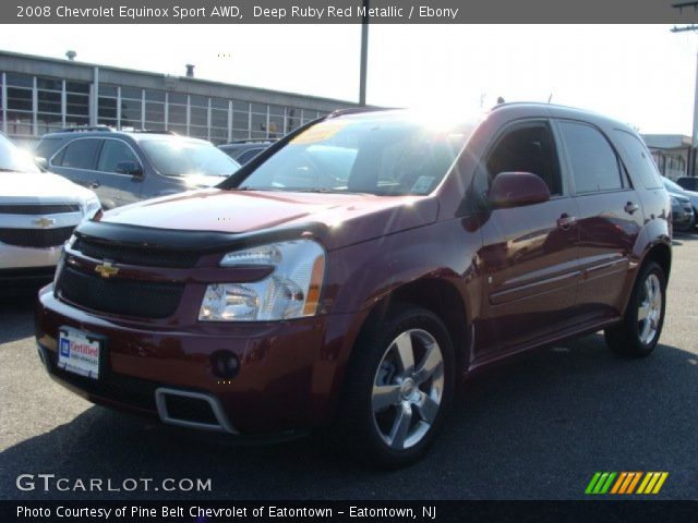 2008 Chevrolet Equinox Sport AWD in Deep Ruby Red Metallic