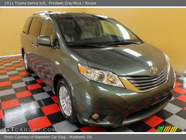 2011 Toyota Sienna XLE in Predawn Gray Mica