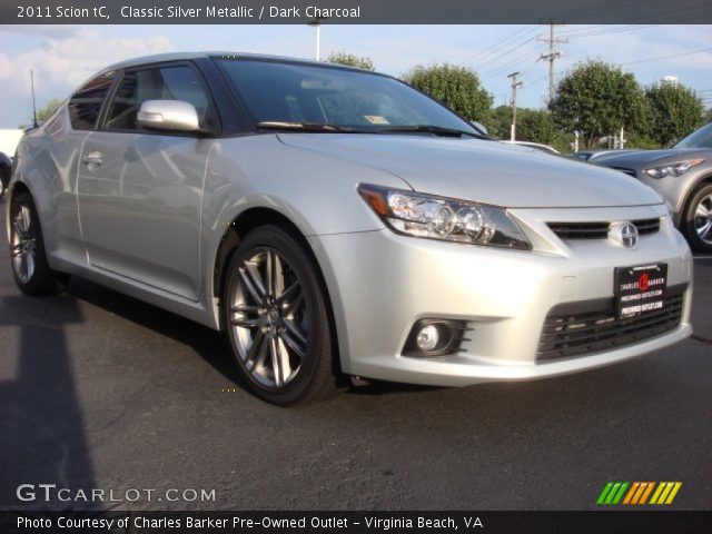 2011 Scion tC  in Classic Silver Metallic
