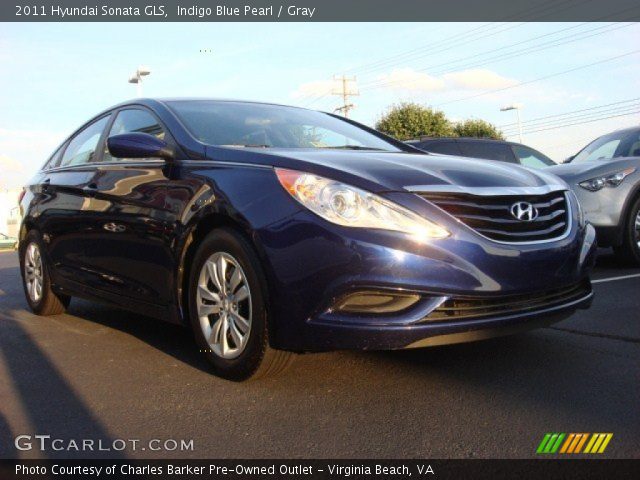 2011 Hyundai Sonata GLS in Indigo Blue Pearl