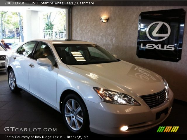 2008 Lexus ES 350 in Starfire White Pearl