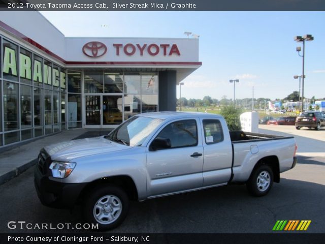 2012 Toyota Tacoma Access Cab in Silver Streak Mica